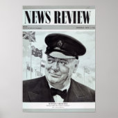 Winston Churchill Poster (Voorkant)