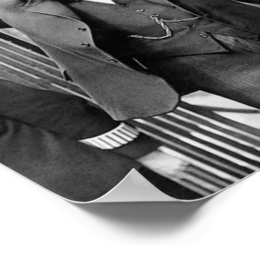 Winston Churchill Poster (Hoek)