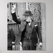 Winston Churchill Poster (Voorkant)