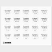 Winston Churchill Quote 15a Ronde Sticker (Vel)