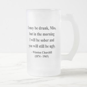 Winston Churchill Quote 2a Matglas Bierpul