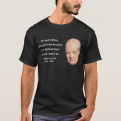 Winston Churchill Quote 6b T-shirt (Voorkant)