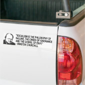 Winston Churchill Quote Bumpersticker (Op Truck)