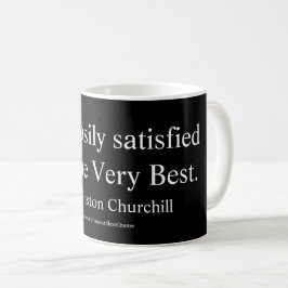 Winston Churchill Quote; Het allerbeste Koffiemok