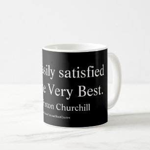 Winston Churchill Quote; Het allerbeste Koffiemok