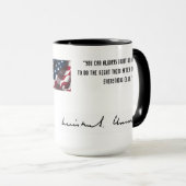 WINSTON CHURCHILL QUOTE MOK (Voorkant rechts)