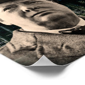 Winston Churchill Quote On Courage Poster (Hoek)