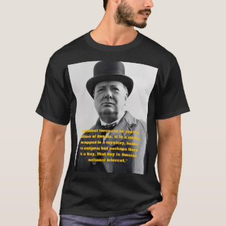 Winston Churchill quote  T-shirt