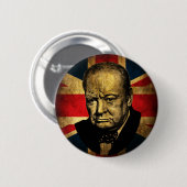 Winston Churchill Ronde Button 5,7 Cm (Voorkant /achterkant)