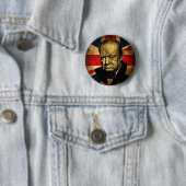 Winston Churchill Ronde Button 5,7 Cm (In situ)