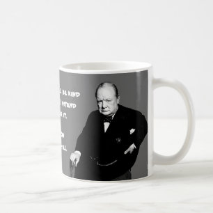 Winston Churchill - Schrijfgeschiedenis Koffiemok