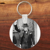 Winston Churchill Sleutelhanger (Voorkant)