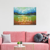 Winston Churchill Succesquote Canvas Afdruk (Insitu (Woonkamer))