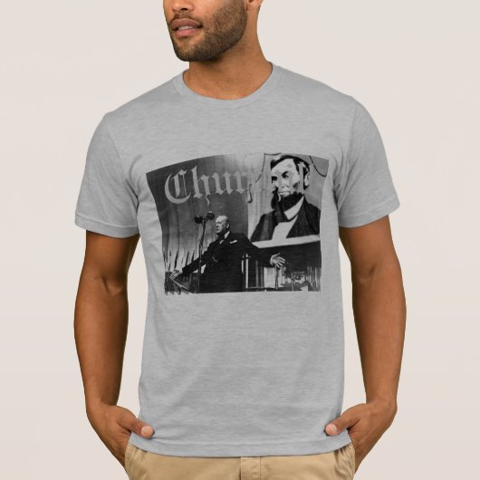 Winston Churchill T-shirt (Voorkant)