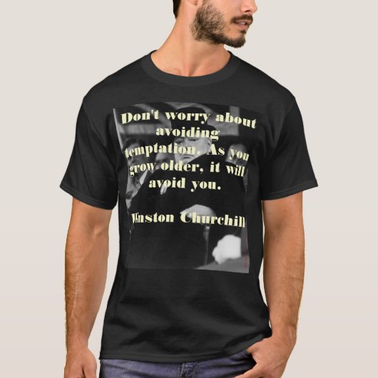Winston Churchill T-shirt (Voorkant)