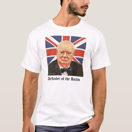 Winston Churchill T-shirt (Voorkant)