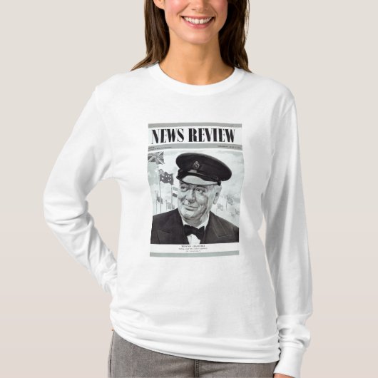 Winston Churchill T-shirt (Voorkant)