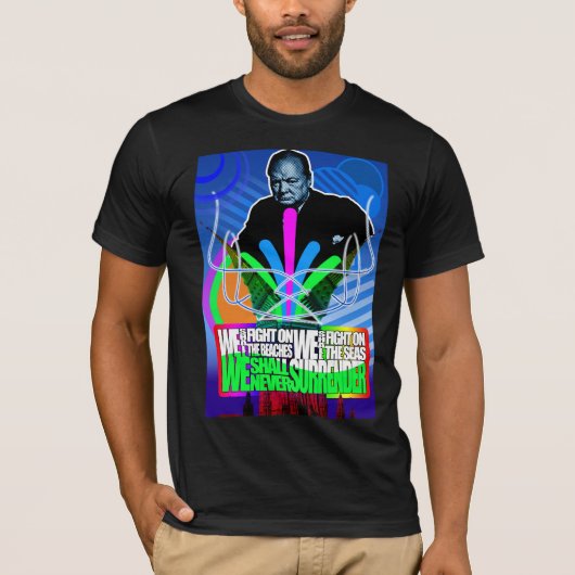 Winston Churchill T-shirt (Voorkant)