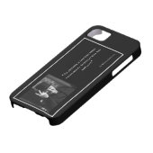 Winston Churchill Telefoon Case - Quote 12 - Zwart (Onderkant)