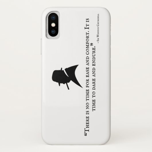 Winston Churchill Telefoonhoesje - Quote 23 Case-Mate iPhone Case (Achterkant)