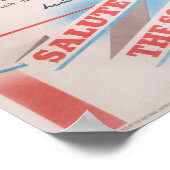 Winston Churchill, Vertegenwoordiger van Brits WW2 Poster (Hoek)