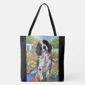 WINSTON de Engelse Setter Tote Bag (Voorkant)