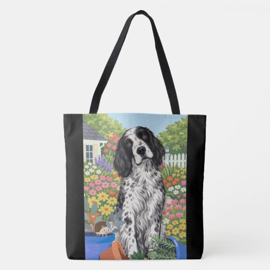 WINSTON de Engelse Setter Tote Bag (Voorkant)