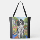 WINSTON de Engelse Setter Tote Bag (Achterkant)