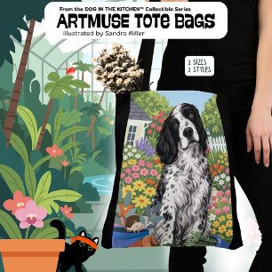 WINSTON de Engelse Setter Tote Bag