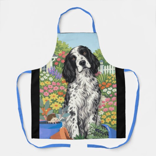 WINSTON English Setter All-Over Print Schort (Voorkant)