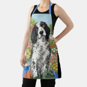 WINSTON English Setter All-Over Print Schort (Insitu)