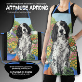 WINSTON English Setter All-Over Print Schort