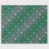 Winston Forest groen en zwart Cadeaupapier (Vlak)