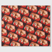 Winston, Kerstmis, Matte Wrapping Paper, 30 x 6 in Cadeaupapier (Vlak)
