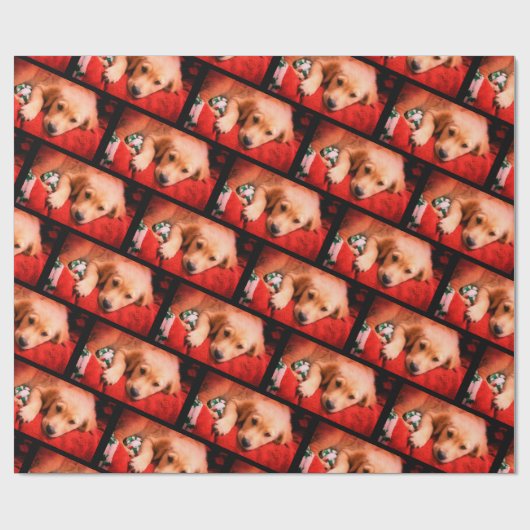 Winston, Kerstmis, Matte Wrapping Paper, 30 x 6 in Cadeaupapier (Vlak)