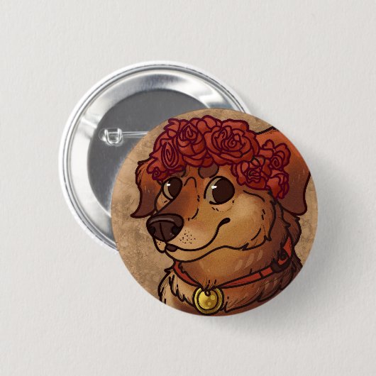 Winston Ronde Button 5,7 Cm (Voorkant /achterkant)