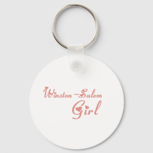 Winston-Salem Girl T shirts Sleutelhanger