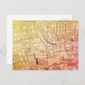 Winston-Salem,  kaart NC (Voorkant / Achterkant)