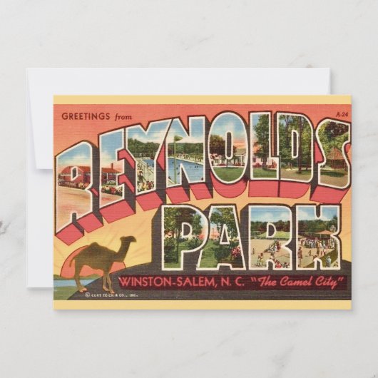 Winston Salem NC Bewegende Aankondiging (Voorkant)