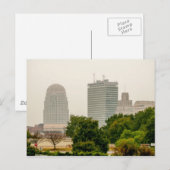 Winston Salem NC Briefkaart (Voorkant / Achterkant)