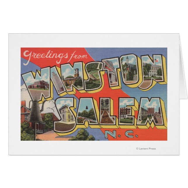 Winston-Salem, North Carolina (Voorkant Horizontaal)