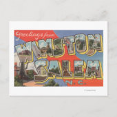 Winston-Salem, North Carolina Briefkaart (Voorkant)