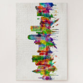 Winston-Salem North Carolina Skyline Legpuzzel (Verticaal)