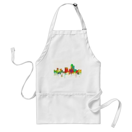 WINSTON-SALEM SKYLINE SG - Apron Standaard Schort (Voorkant)