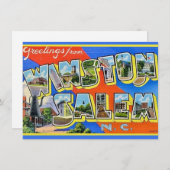 Winston Salem Verhuisaankondiging (Voorkant / Achterkant)