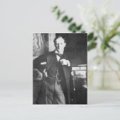 Winston Spencer Churchill in 1904 Briefkaart (Staand voorkant)