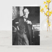 Winston Spencer Churchill in 1904 Kaart (Gele Bloem)