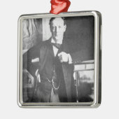 Winston Spencer Churchill in 1904 Metalen Ornament (Links)