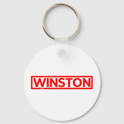 Winston Stamp Sleutelhanger (Voorkant)