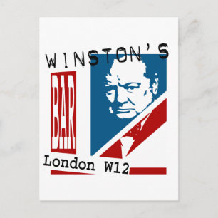 Winston's Bar Briefkaart